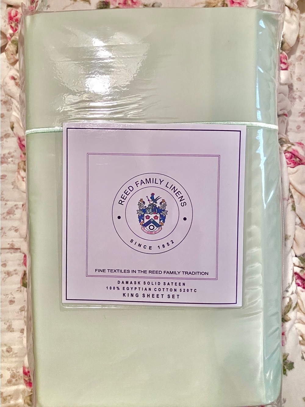 Reed Family Fine Linens~100% Luxurious Egyptian Cotton Fine linen-Sheet Set-NIP